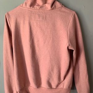 Pink turtleneck hoodie!!